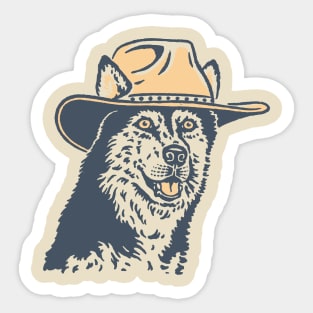 Husky cowdog Sticker